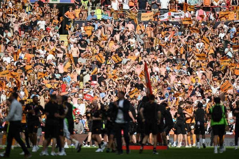 Football. Sky Bet Championship. Hull City - Middlesbrough. 23.05.2026