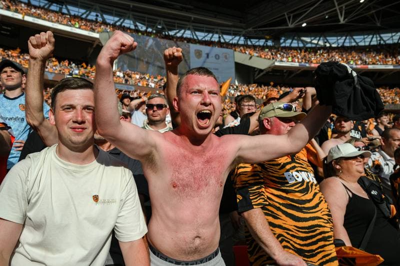 Football. Sky Bet Championship. Hull City - Middlesbrough. 23.05.2026