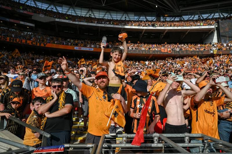 Football. Sky Bet Championship. Hull City - Middlesbrough. 23.05.2026