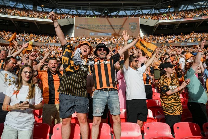 Football. Sky Bet Championship. Hull City - Middlesbrough. 23.05.2026