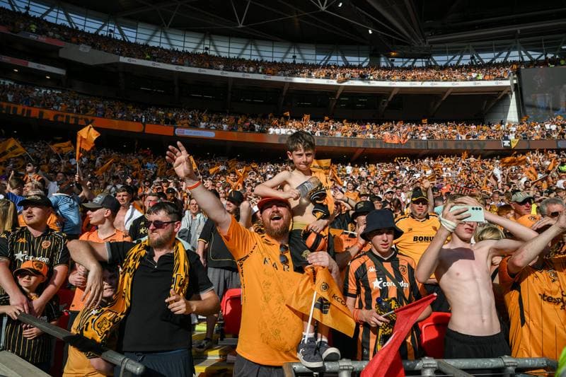 Football. Sky Bet Championship. Hull City - Middlesbrough. 23.05.2026