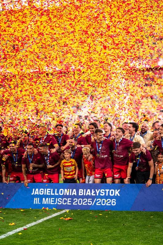 Football. PKO BP Ekstraklasa. Jagiellonia Bialystok - Zaglebie Lubin. 23.05.2026
