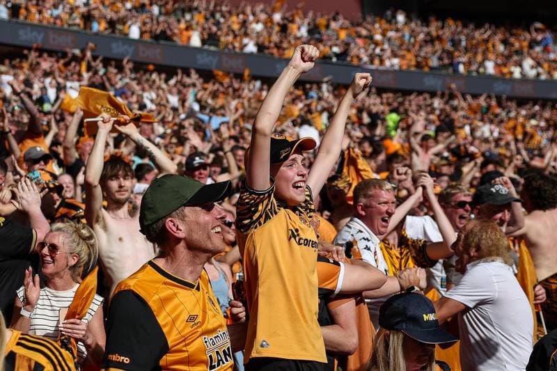 Football. Sky Bet Championship. Hull City - Middlesbrough. 23.05.2026
