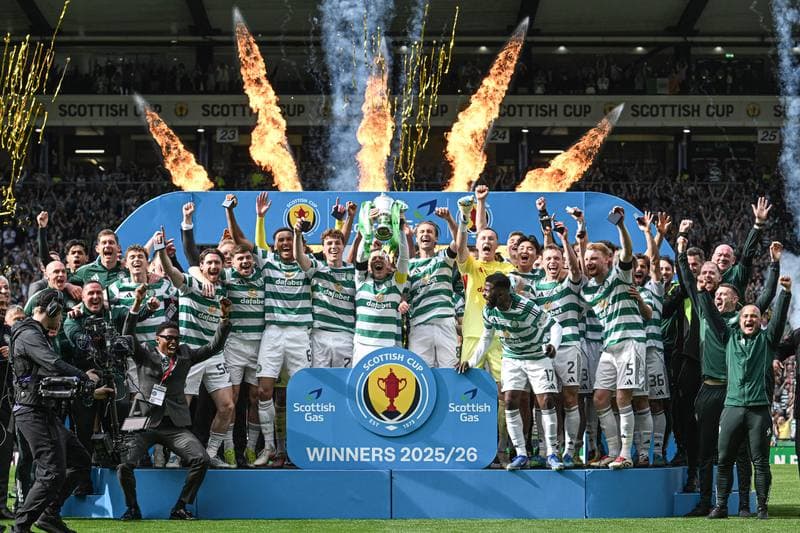 Football. Scottish Cup Final. Celtic - Dunfermline Athletic. 23.05.2026