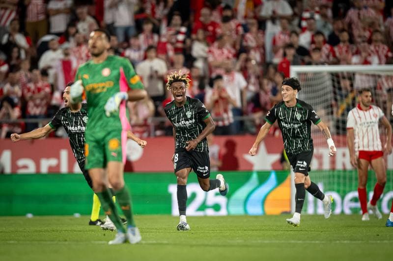 Football. La Liga. Girona FC - Elche CF. 16.03.2026