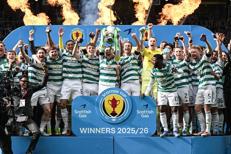 Football. Scottish Cup Final. Celtic - Dunfermline Athletic. 23.05.2026