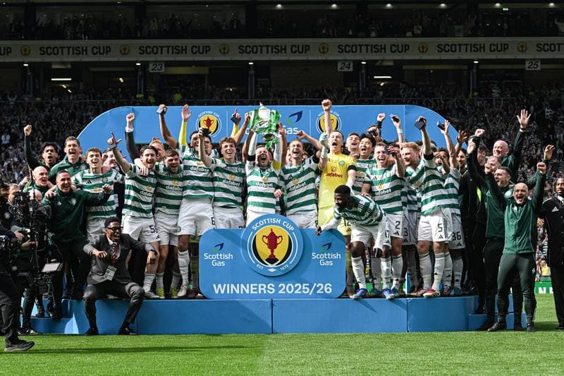 Football. Scottish Cup Final. Celtic - Dunfermline Athletic. 23.05.2026