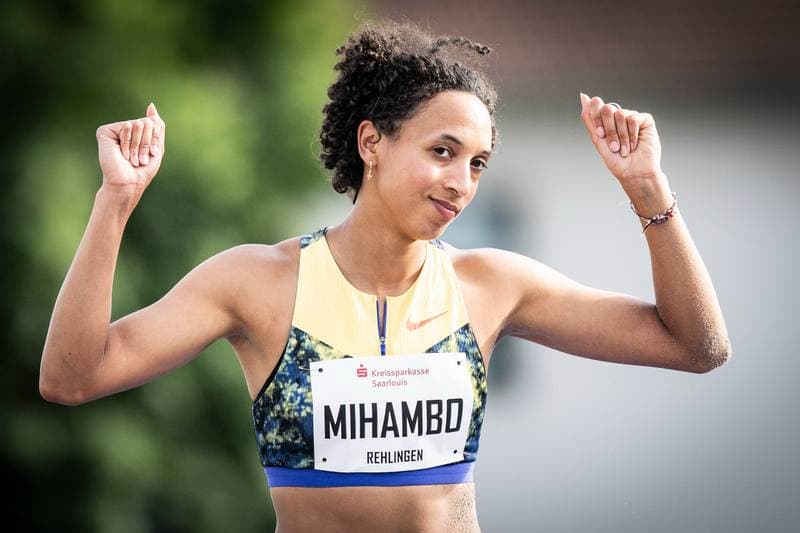 Athletics. 61. Internationales Pfingstsportfest. Yemisi Mabry - . 24.05.2026