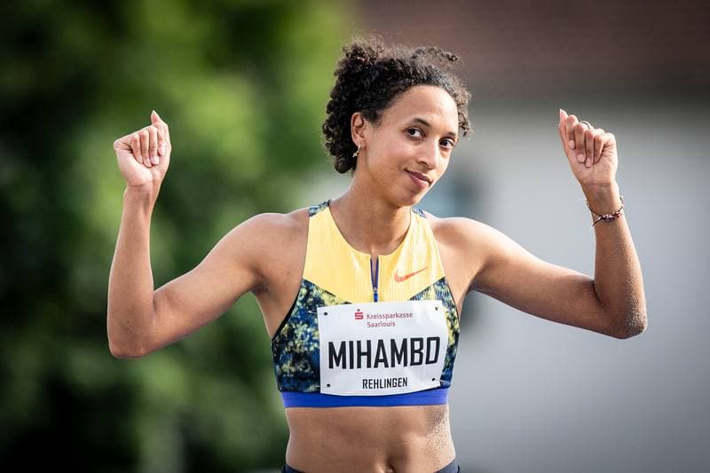 Athletics. 61. Internationales Pfingstsportfest. Yemisi Mabry - . 24.05.2026