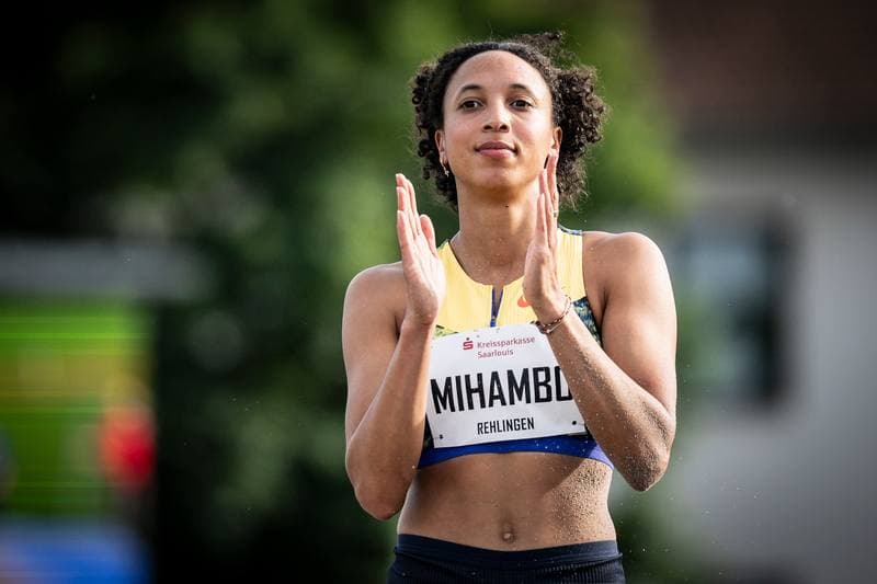Athletics. 61. Internationales Pfingstsportfest. Yemisi Mabry - . 24.05.2026