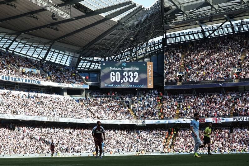 Football. Premier League. Manchester City - Aston Villa. 24.05.2026