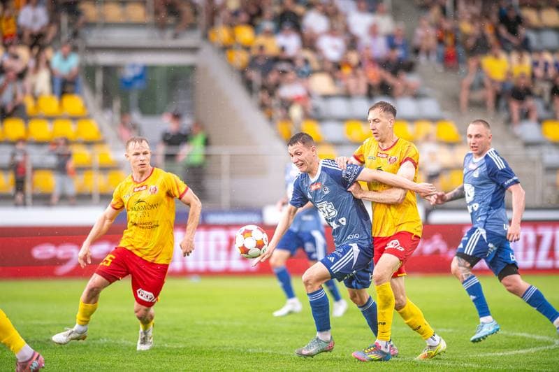 Football. Betclic 1. Liga. Znicz Pruszkow - Ruch Chorzow. 24.05.2026