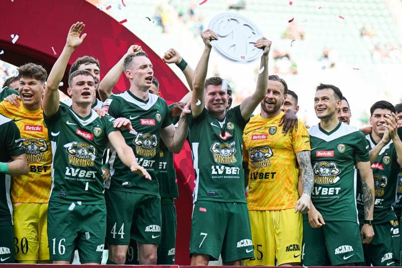 Football. Betclic 1 Liga. Slask Wroclaw - Pogon Grodzisk Mazowiecki. 24.05.2026