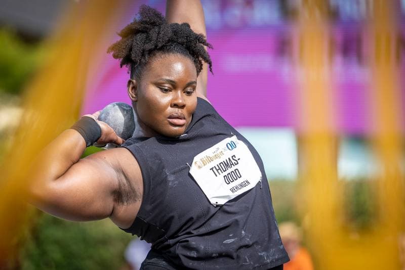 Athletics. 61. Internationales Pfingstsportfest. Yemisi Mabry - . 24.05.2026