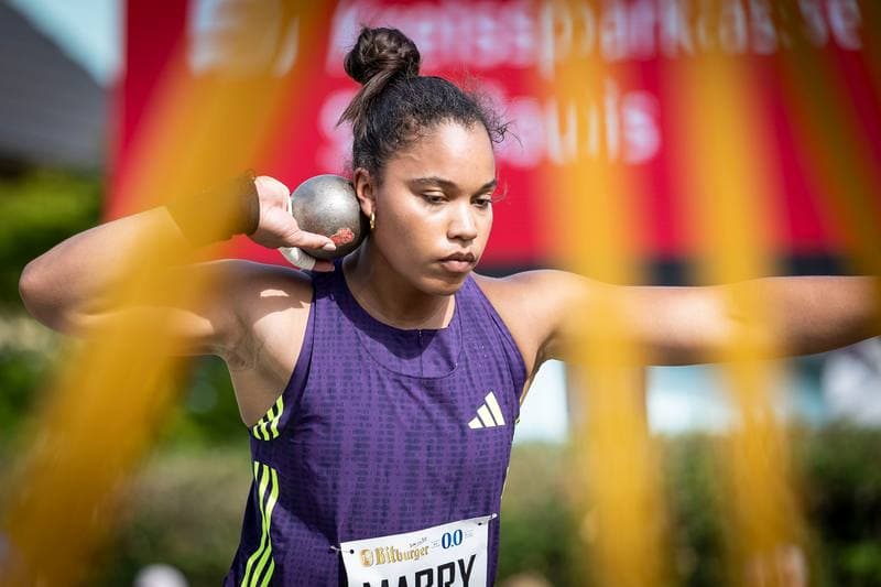 Athletics. 61. Internationales Pfingstsportfest. Yemisi Mabry - . 24.05.2026
