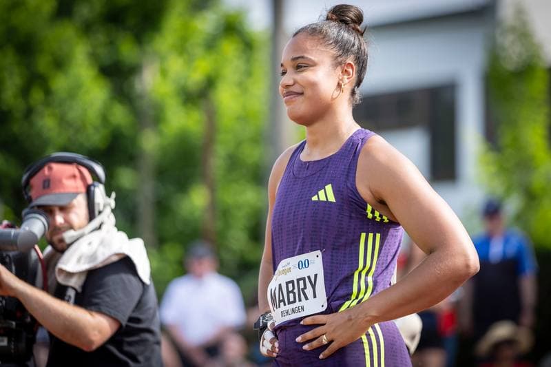 Athletics. 61. Internationales Pfingstsportfest. Yemisi Mabry - . 24.05.2026