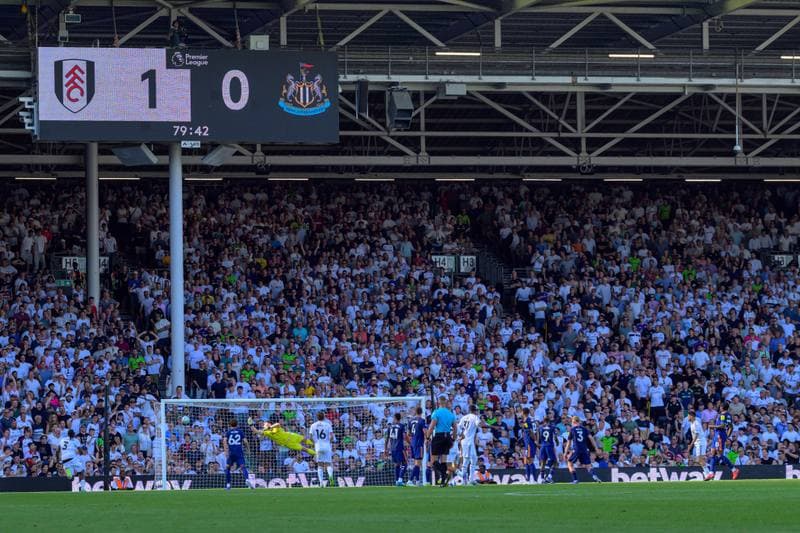 Football. Premier League. Fulham - Newcastle United. 24.05.2026
