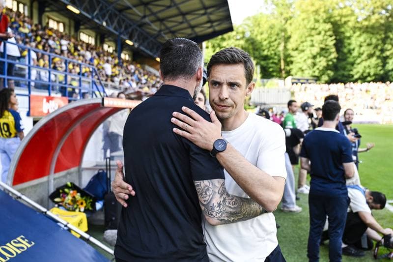 Football. Jupiler Pro League. Royale Union Saint-Gilloise - RSC Anderlecht. 24.05.2026