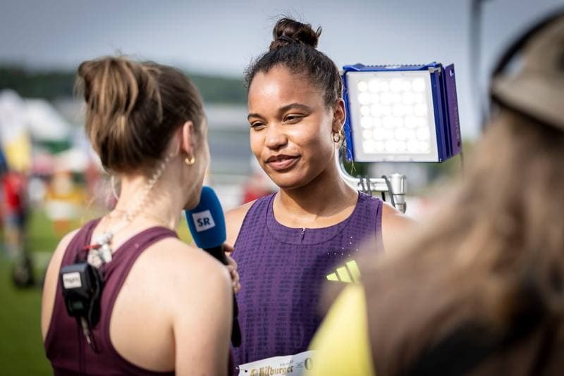 Athletics. 61. Internationales Pfingstsportfest. Yemisi Mabry - . 24.05.2026
