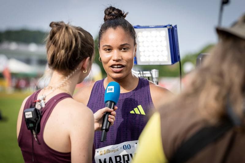 Athletics. 61. Internationales Pfingstsportfest. Yemisi Mabry - . 24.05.2026