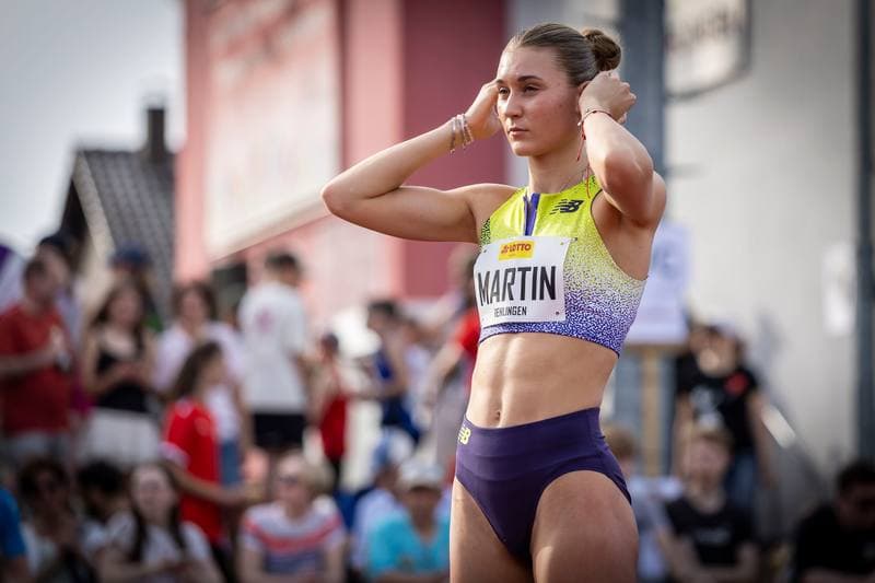 Athletics. 61. Internationales Pfingstsportfest. Yemisi Mabry - . 24.05.2026