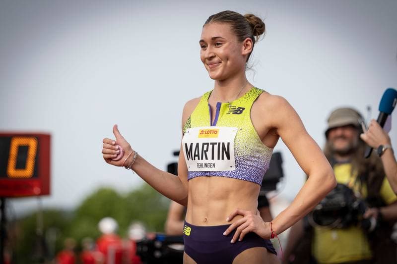 Athletics. 61. Internationales Pfingstsportfest. Yemisi Mabry - . 24.05.2026