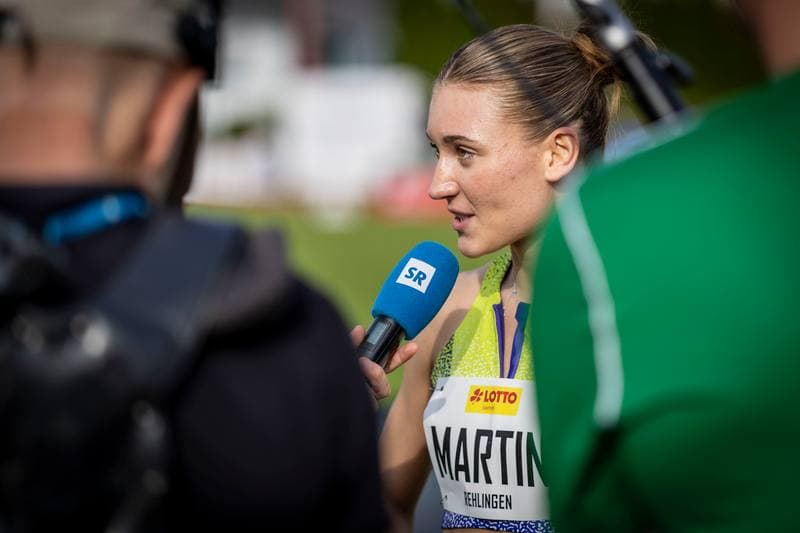 Athletics. 61. Internationales Pfingstsportfest. Yemisi Mabry - . 24.05.2026