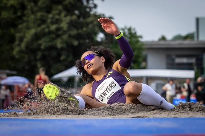 Athletics. 61. Internationales Pfingstsportfest. Yemisi Mabry - . 24.05.2026