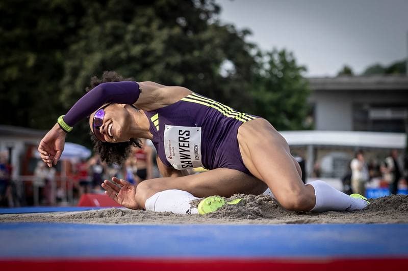 Athletics. 61. Internationales Pfingstsportfest. Yemisi Mabry - . 24.05.2026