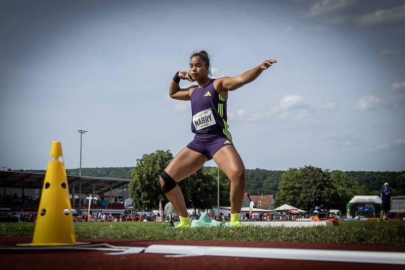 Athletics. 61. Internationales Pfingstsportfest. Yemisi Mabry - . 24.05.2026