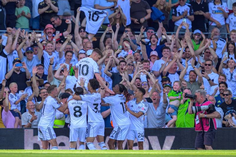 Football. Premier League. Fulham - Newcastle United. 24.05.2026