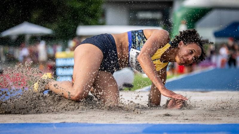Athletics. 61. Internationales Pfingstsportfest. Yemisi Mabry - . 24.05.2026