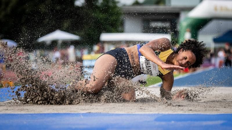 Athletics. 61. Internationales Pfingstsportfest. Yemisi Mabry - . 24.05.2026