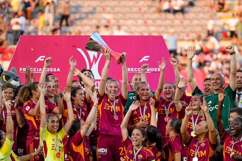 Football. Women's Frecciarossa Italian Cup Final. Juventus - Roma. 24.05.2026