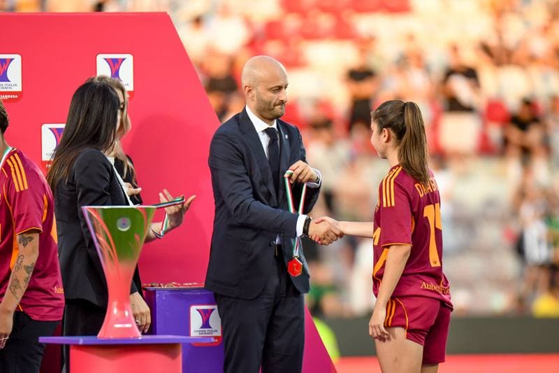 Football. Women's Frecciarossa Italian Cup Final. Juventus - Roma. 24.05.2026
