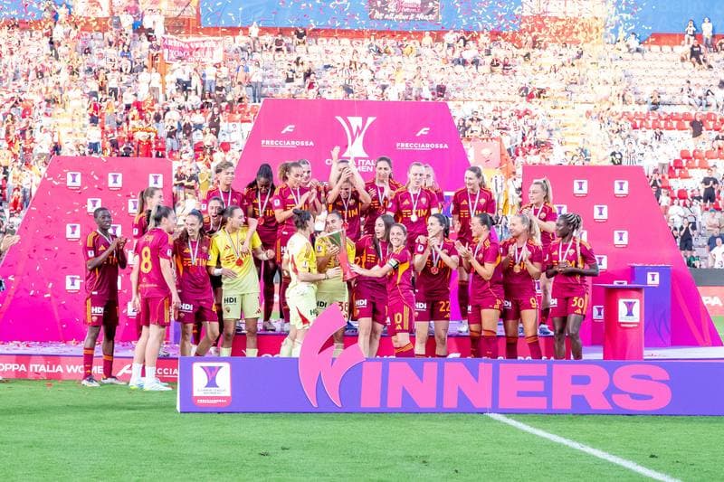 Football. Women's Frecciarossa Italian Cup Final. Juventus - Roma. 24.05.2026