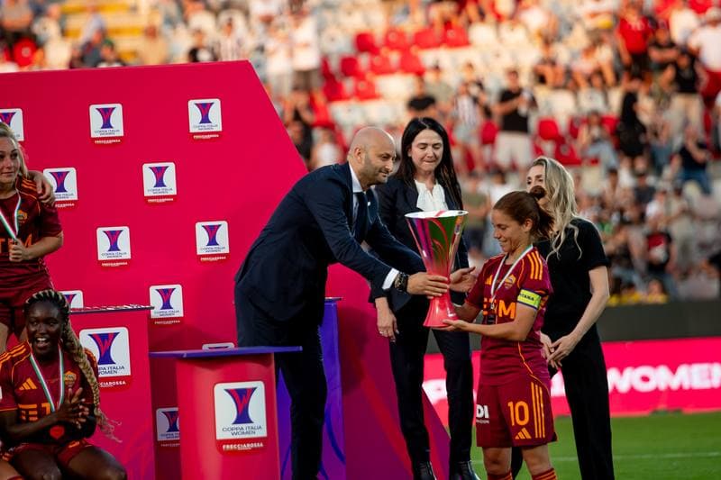 Football. Women's Frecciarossa Italian Cup Final. Juventus - Roma. 24.05.2026