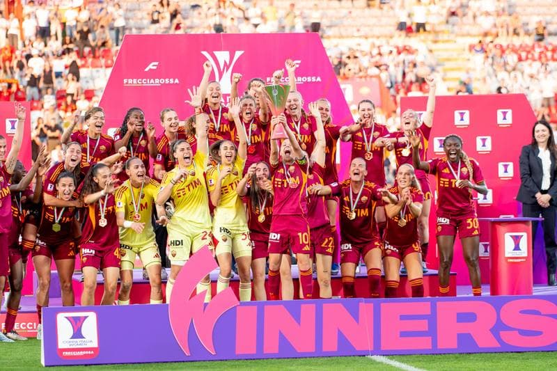 Football. Women's Frecciarossa Italian Cup Final. Juventus - Roma. 24.05.2026