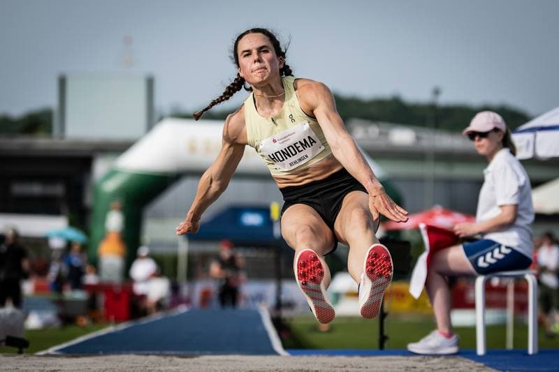 Athletics. 61. Internationales Pfingstsportfest. Yemisi Mabry - . 24.05.2026