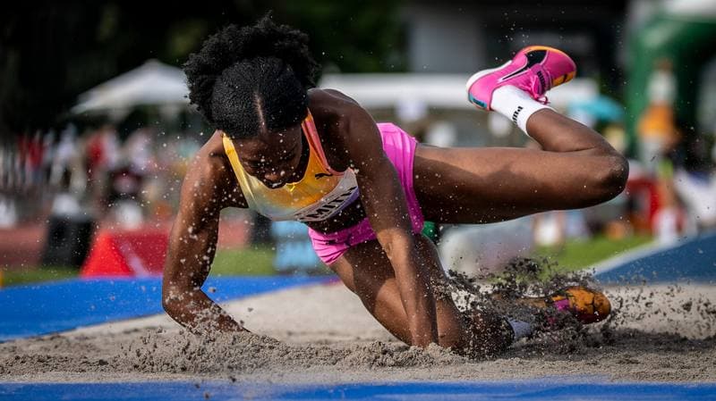 Athletics. 61. Internationales Pfingstsportfest. Yemisi Mabry - . 24.05.2026