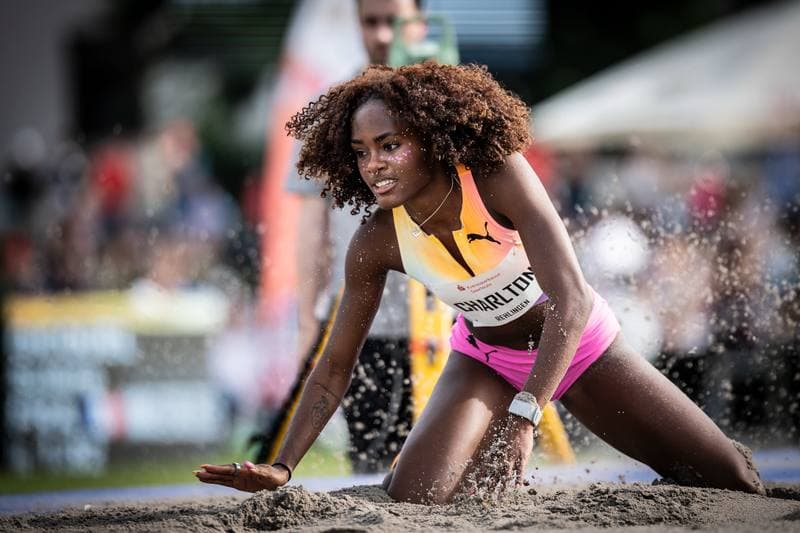 Athletics. 61. Internationales Pfingstsportfest. Yemisi Mabry - . 24.05.2026
