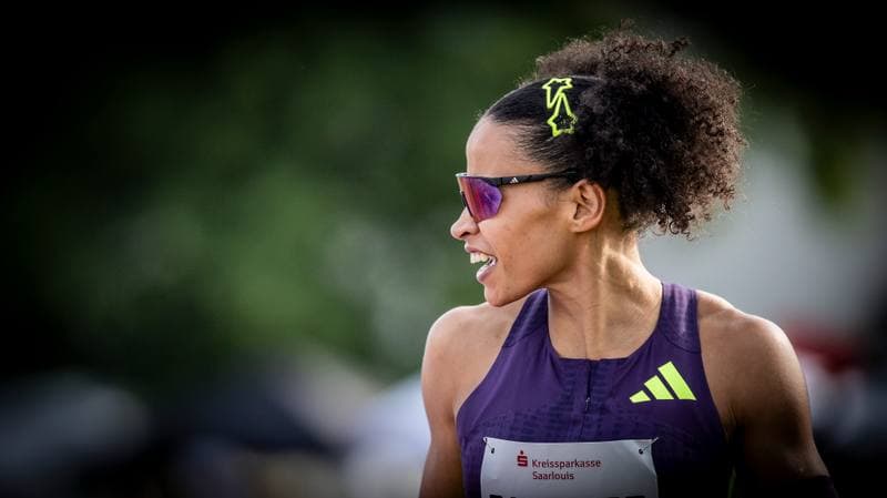 Athletics. 61. Internationales Pfingstsportfest. Yemisi Mabry - . 24.05.2026