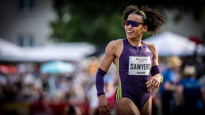 Athletics. 61. Internationales Pfingstsportfest. Yemisi Mabry - . 24.05.2026