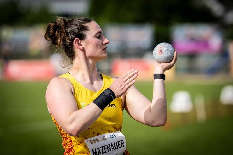 Athletics. 61. Internationales Pfingstsportfest. Yemisi Mabry - . 24.05.2026