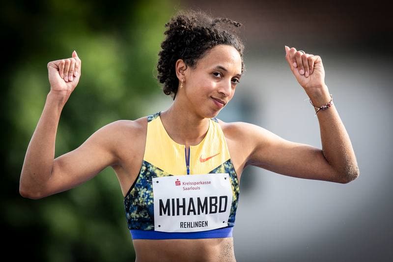 Athletics. 61. Internationales Pfingstsportfest. Yemisi Mabry - . 24.05.2026