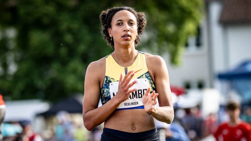 Athletics. 61. Internationales Pfingstsportfest. Yemisi Mabry - . 24.05.2026