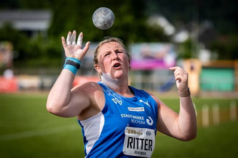 Athletics. 61. Internationales Pfingstsportfest. Yemisi Mabry - . 24.05.2026