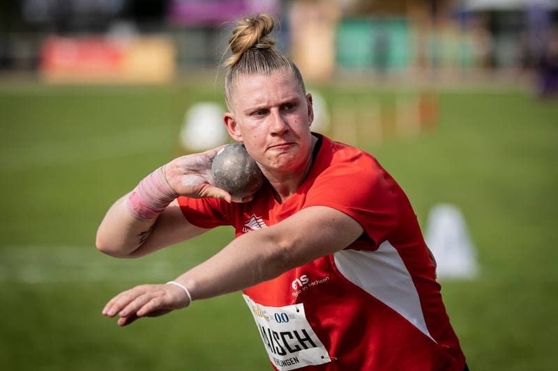 Athletics. 61. Internationales Pfingstsportfest. Yemisi Mabry - . 24.05.2026