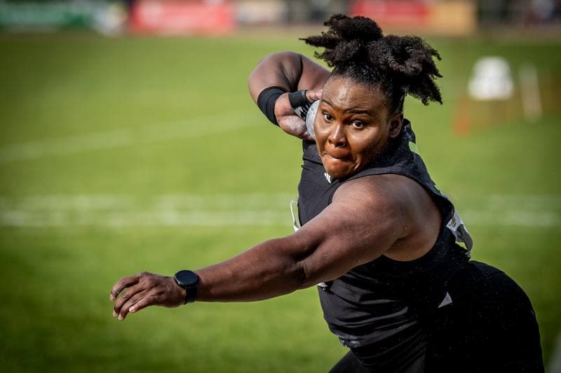 Athletics. 61. Internationales Pfingstsportfest. Yemisi Mabry - . 24.05.2026