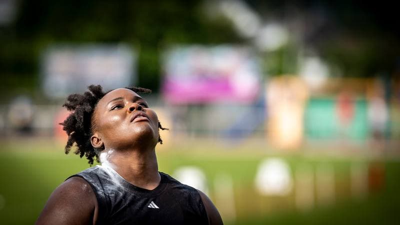 Athletics. 61. Internationales Pfingstsportfest. Yemisi Mabry - . 24.05.2026